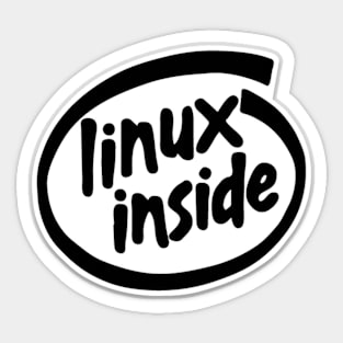 linux inside Sticker